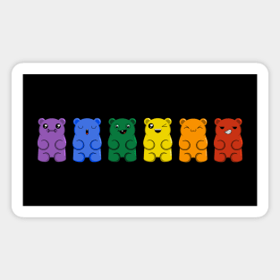 Gummy Bear Rainbow Magnet